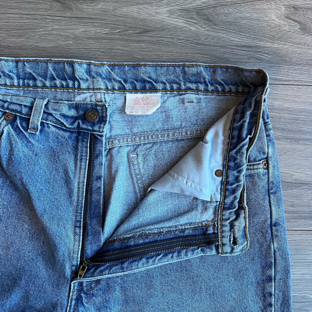 Vintage Levi’s Orange Tab 619 Blue Jeans - Picture 7 of 8